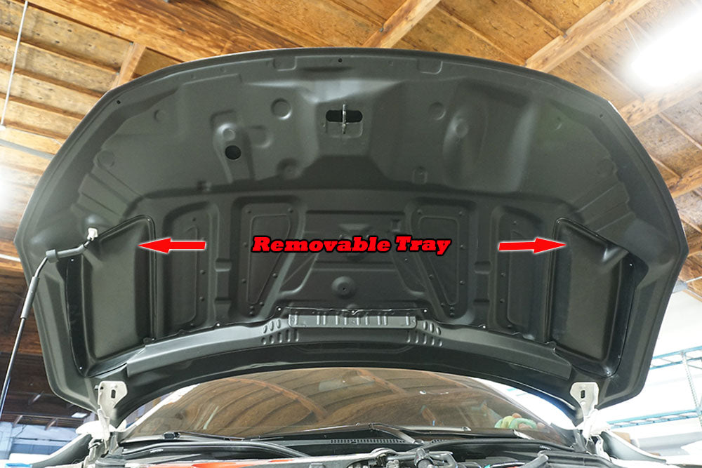 MU Style (Carbon Fiber) Hood For 2017-2021 Honda Civic Type R (FK8)