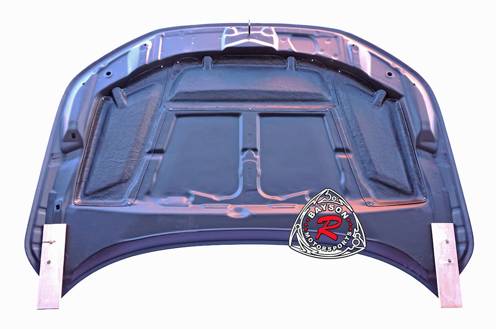 VR2 Style (Carbon Fiber) Hood For 2022-2025 Honda Civic 4Dr Sedan/5Dr Hatchback (Wont fit Type R FL5)