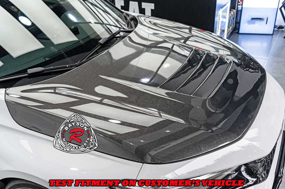 GT Style (Carbon Fiber) Hood For 2023-2026 Honda Civic Type R (FL5)