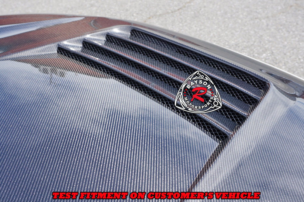 GT Style (Carbon Fiber) Hood For 2023-2026 Honda Civic Type R (FL5)