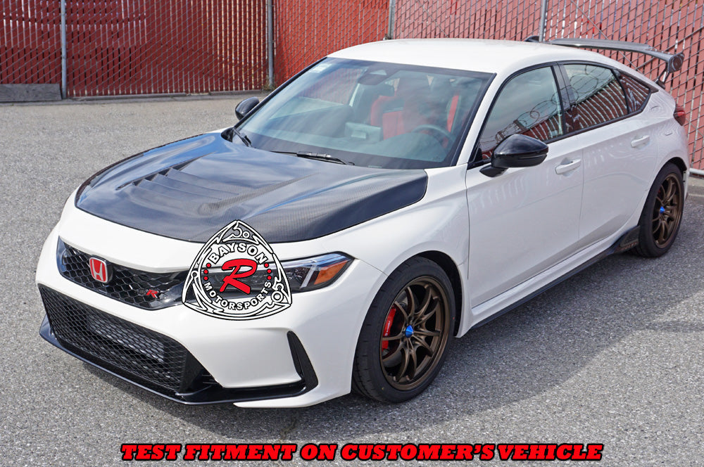 GT Style (Carbon Fiber) Hood For 2023-2026 Honda Civic Type R (FL5)
