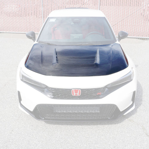 GT Style (Carbon Fiber) Hood For 2023-2026 Honda Civic Type R (FL5)