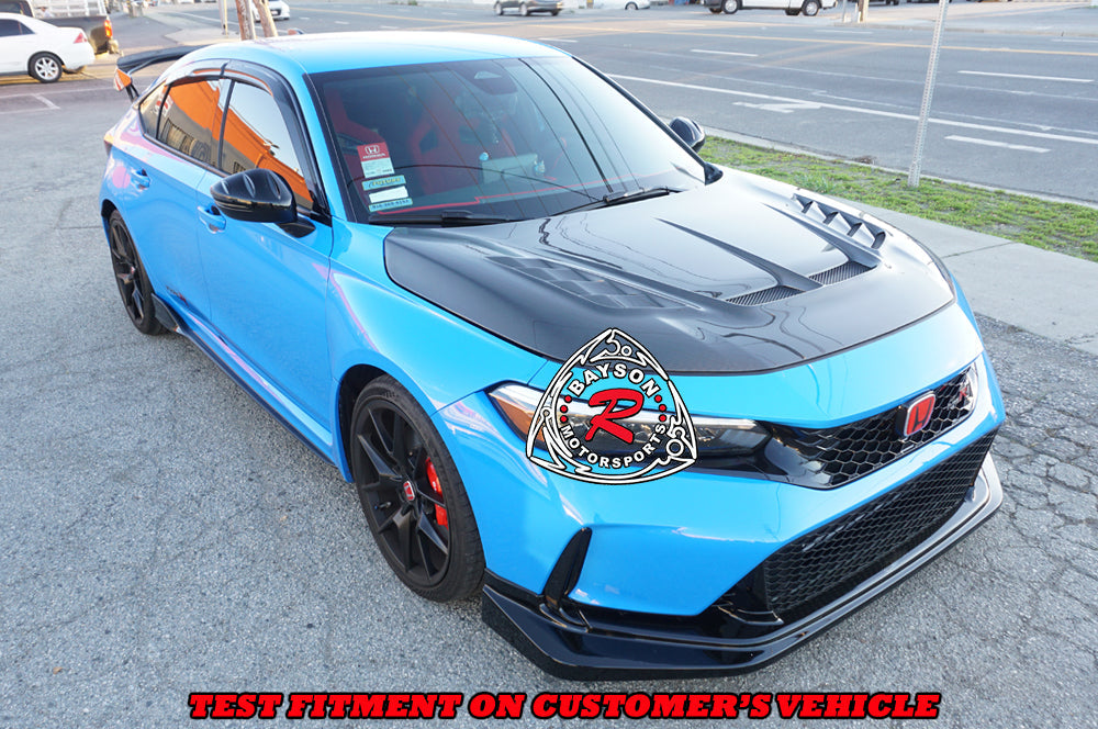 VR Style (Carbon Fiber) Hood For 2023-2026 Honda Civic Type R (FL5)