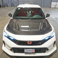 VR Style (Carbon Fiber) Hood For 2023-2026 Honda Civic Type R (FL5)