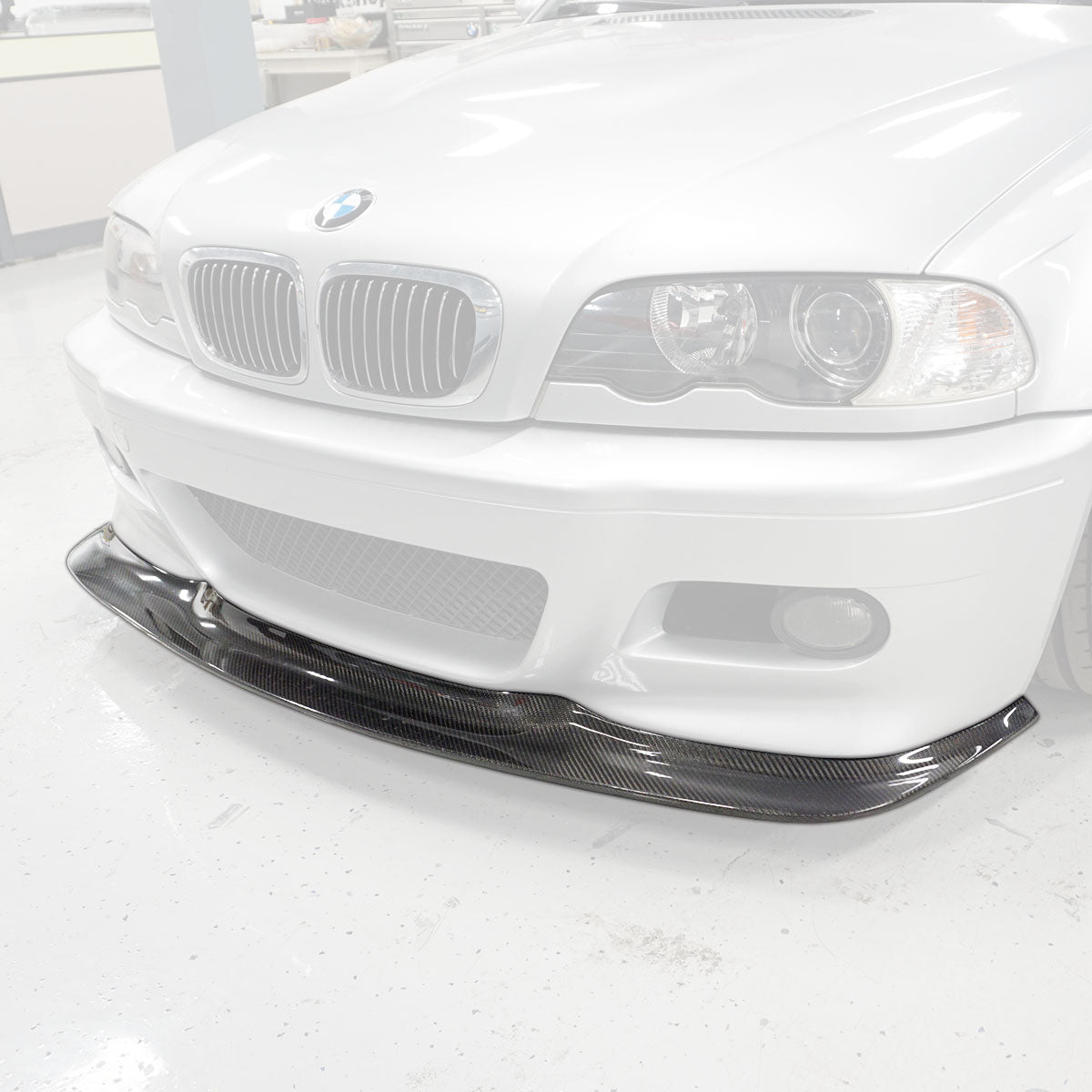 GT4 Style Front Lip (Carbon Fiber) For 2001-2006 BMW M3 (M3 Only, E46)