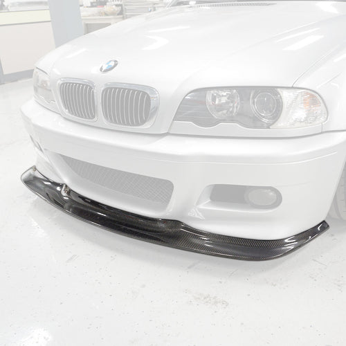 GT4 Style Front Lip (Carbon Fiber) For 2001-2006 BMW M3 (M3 Only, E46)