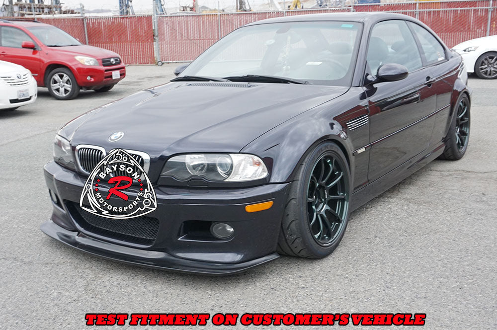 GT4 Style Front Lip For 2001-2006 BMW M3 (M3 Only, E46)