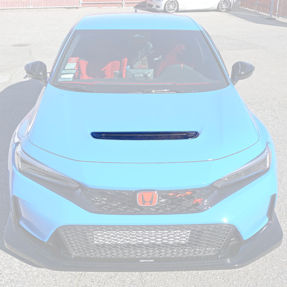OE Style (Carbon Fiber) Hood Vent For 2023-2026 Honda Civic Type R (FL5)
